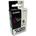 páska CASIO XR-9WE1 Black On White Tape EZ Label Printer (9mm)