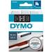 páska DYMO 45811 White On Black Tape (19mm)