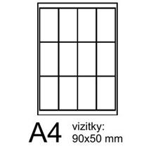 RAYFILM vizitky 9x5 PROFI foto pololesklé 120ks/10 listov 255g