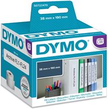 rolka DYMO 99018 Small Lever Arch File Labels 190x38mm