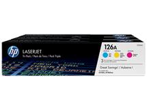 TONER HP CF341A Troj-Pack Azúrový+Purpurový+Žltý HP126 pre LJ Pro CP1025/nw