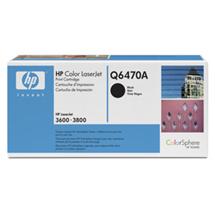 TONER HP Q6470A CLJ3600 Black, 6,000str.