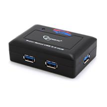 USB hub Gembird UHB-C345 4 port USB 3.0 hub s napájacím adaptérom