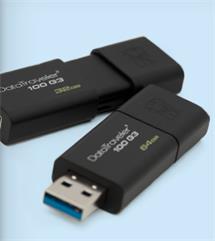 USB kľúč 64GB Kingston USB 3.0 DataTraveler 100 G3