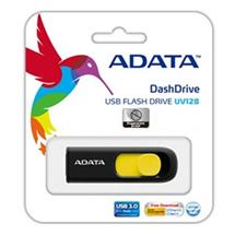 USB kľúč Adata USB Memory DashDrive UV128 16GB USB 3.0 Black+Yellow