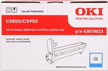 valec OKI C5850/5950, MC560 cyan