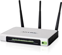 Wireles router TP-LINK TL-WR1043ND, 300 Mbps, 4-Port 10/100/1000 Mbps Gigabit Switch, 1x USB, 3 odnímateľné antény